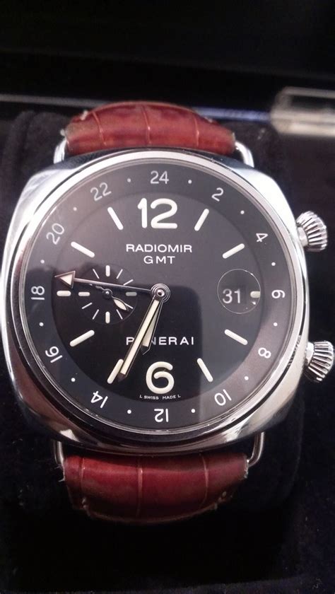 panerai radiomir gmt pam 242|radiomir Panerai price.